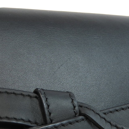 LOEWE gatedual mini Shoulder Bag Calf Ladies [Used]