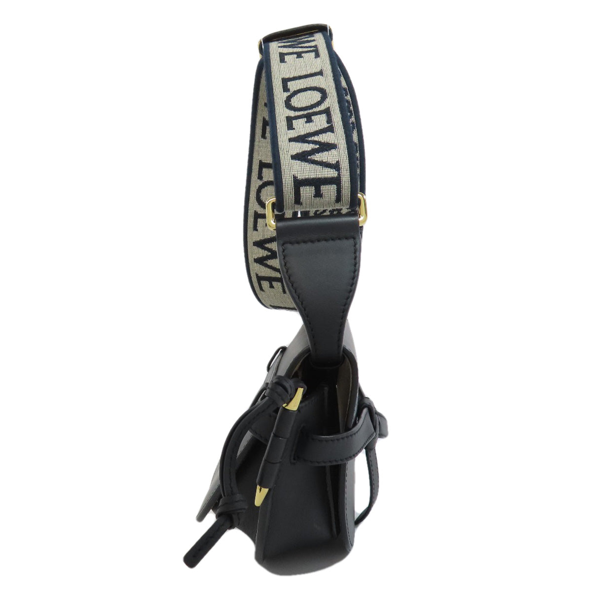 LOEWE gatedual mini Shoulder Bag Calf Ladies [Used]