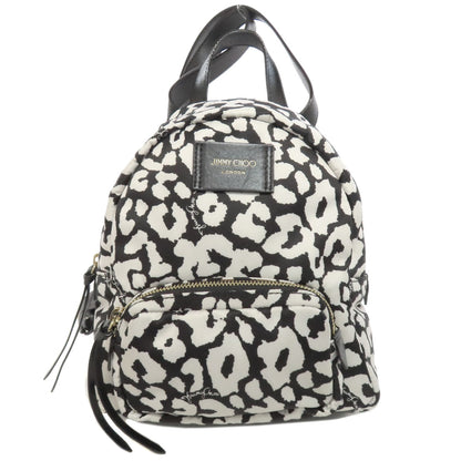 Jimmy Choo Dalmatian pattern Backpack Â· Daypack Nylon Ladies [Used]