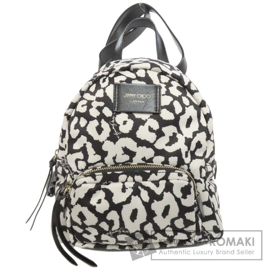 Jimmy Choo Dalmatian pattern Backpack Â· Daypack Nylon Ladies [Used]
