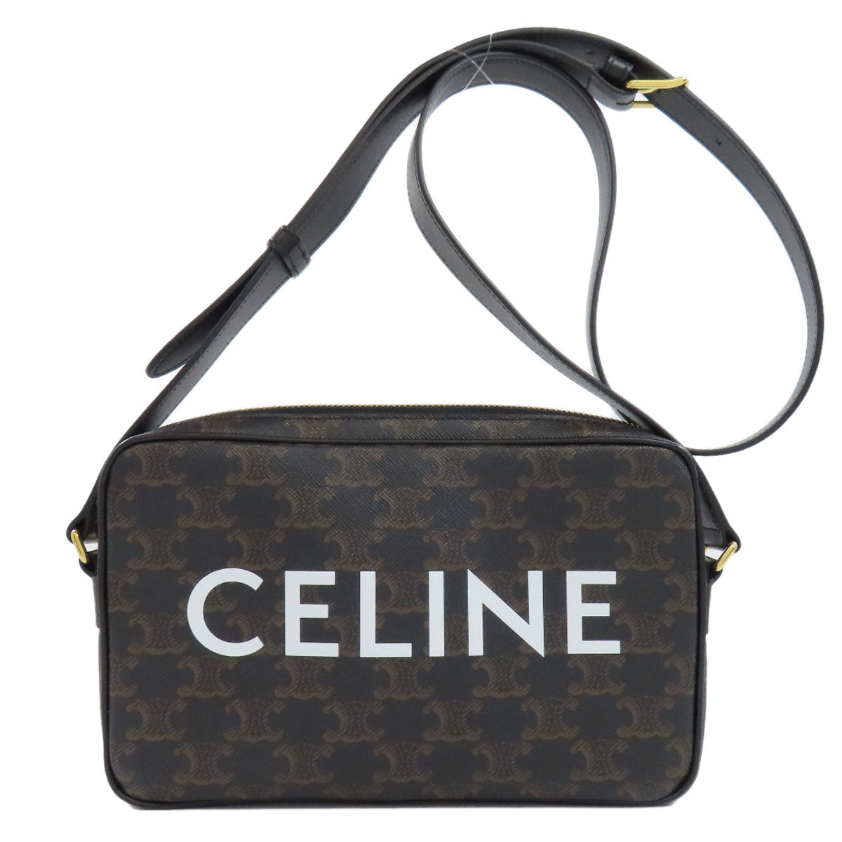 CELINE Triomphe Shoulder Bag PVC Ladies [Used]