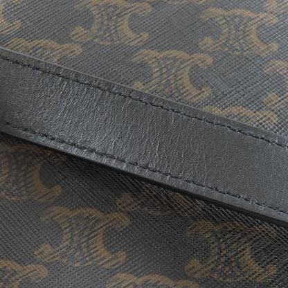 CELINE Triomphe Shoulder Bag PVC Ladies [Used]