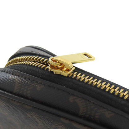 CELINE Triomphe Shoulder Bag PVC Ladies [Used]