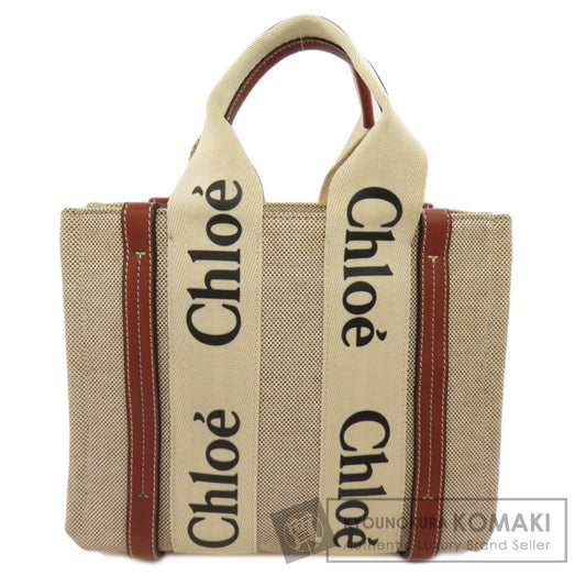 CHLOE   Handbag Woody Small Canvas Ladies