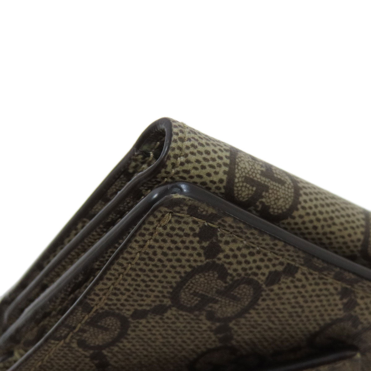 BALENCIAGA 681704 Gucci collaboration tri-fold wallet Bifold Wallet with Coin Pocket PVC Ladies [Used]