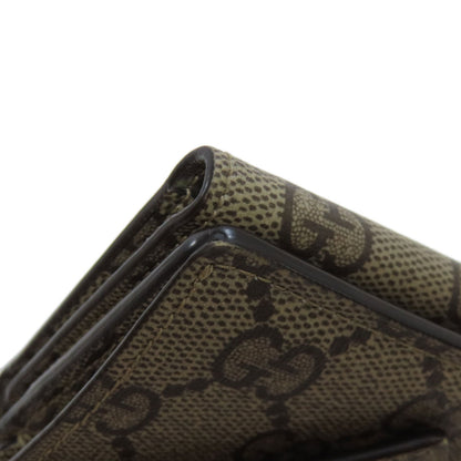 BALENCIAGA 681704 Gucci collaboration tri-fold wallet Bifold Wallet with Coin Pocket PVC Ladies [Used]