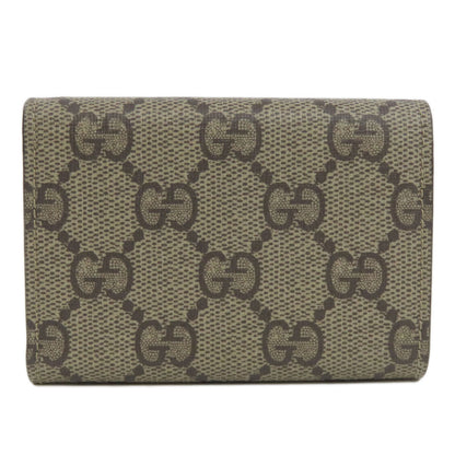 BALENCIAGA 681704 Gucci collaboration tri-fold wallet Bifold Wallet with Coin Pocket PVC Ladies [Used]