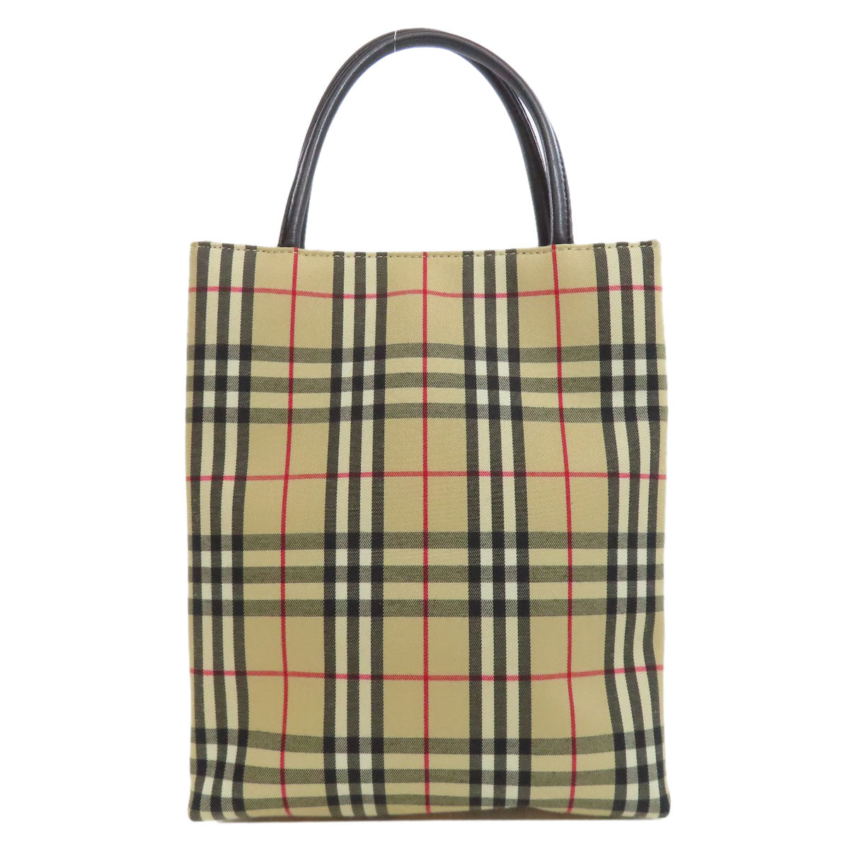 BURBERRY   Handbag Nova Check Canvas Ladies