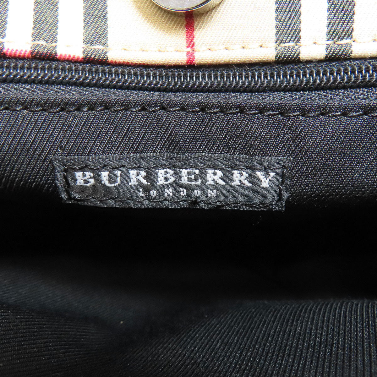 BURBERRY   Handbag Nova Check Canvas Ladies