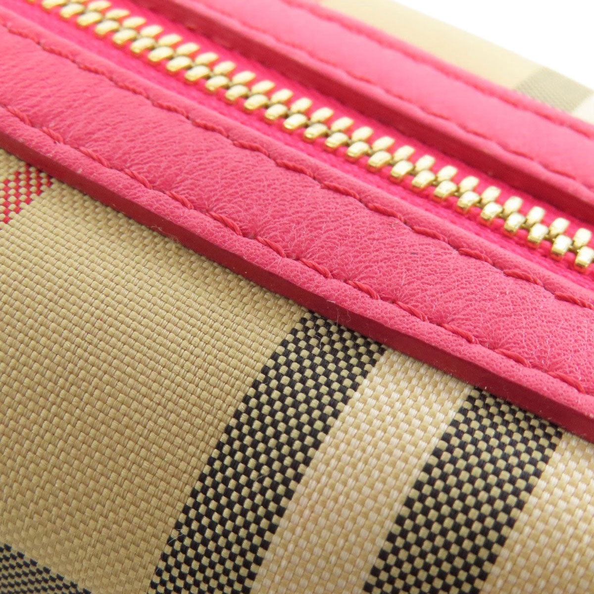 BURBERRY   Handbag Nova Check Canvas Ladies