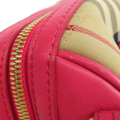 BURBERRY   Handbag Nova Check Canvas Ladies