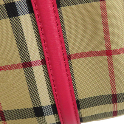 BURBERRY   Handbag Nova Check Canvas Ladies