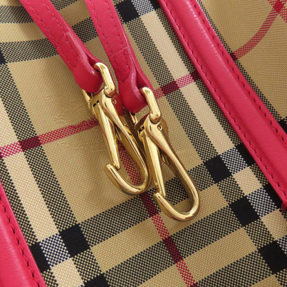 BURBERRY   Handbag Nova Check Canvas Ladies