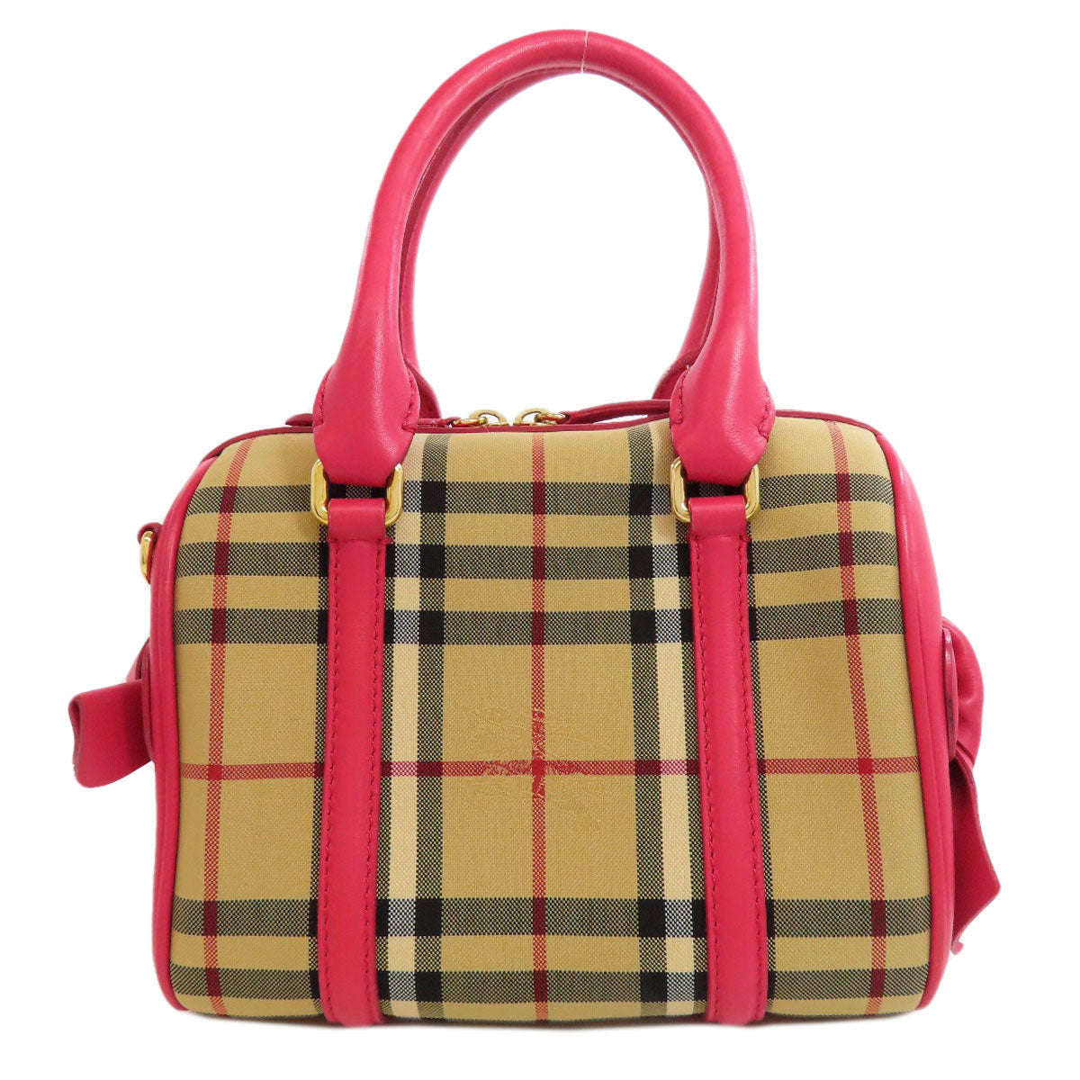 BURBERRY   Handbag Nova Check Canvas Ladies