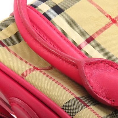 BURBERRY   Handbag Nova Check Canvas Ladies