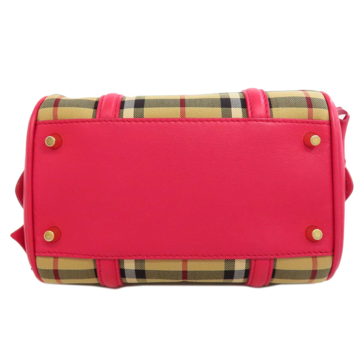 BURBERRY   Handbag Nova Check Canvas Ladies