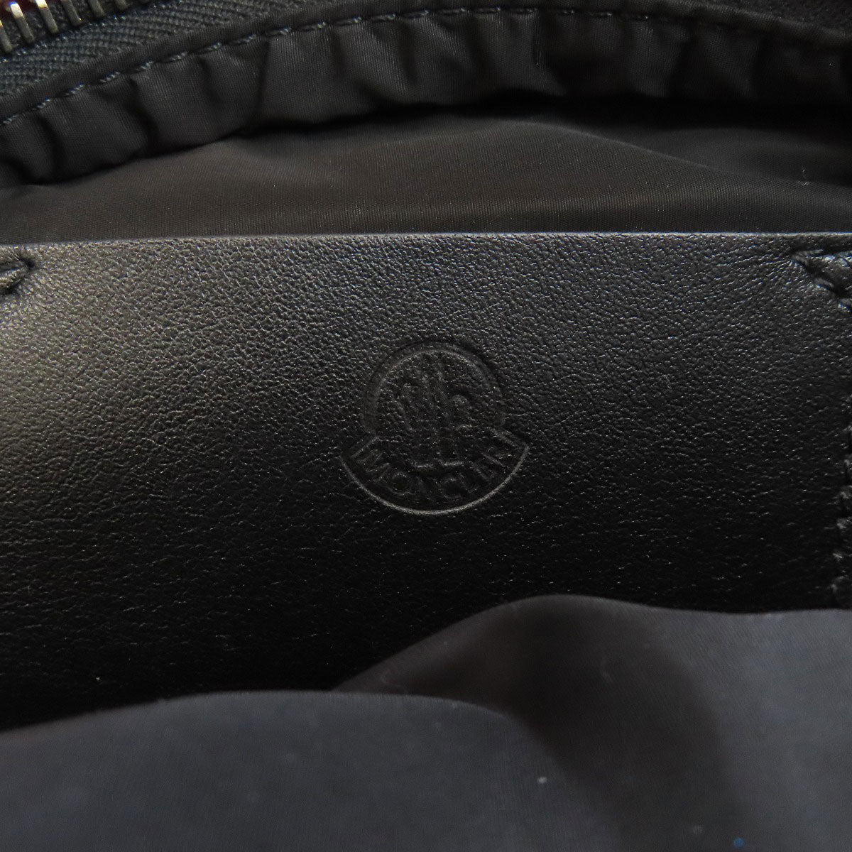 MONCLER logo Shoulder Bag Nylon Ladies [Used]