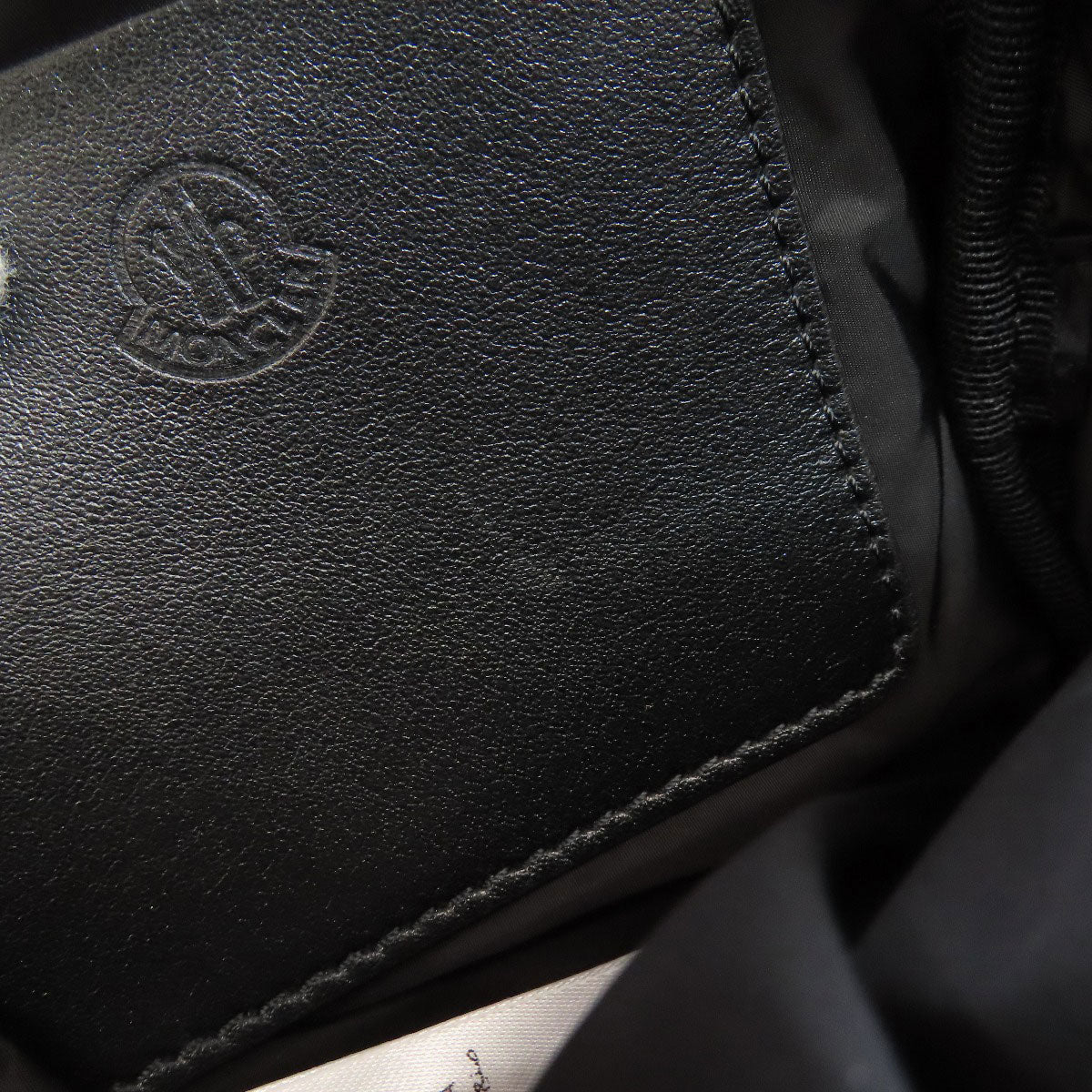 MONCLER logo Shoulder Bag Nylon Ladies [Used]