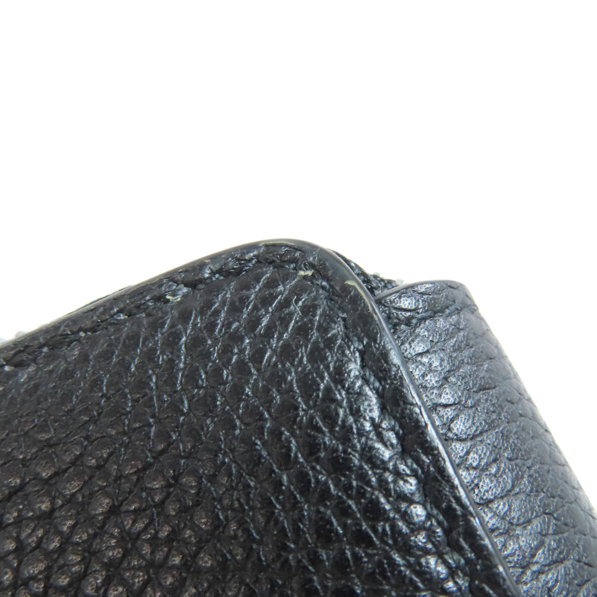 BURBERRY logo coin purse Leather Ladies [Used]