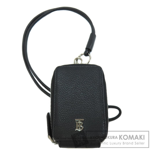 BURBERRY logo coin purse Leather Ladies [Used]