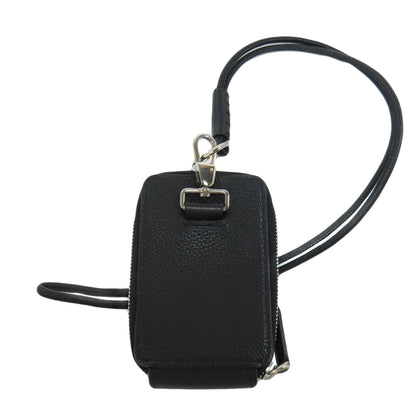 BURBERRY logo coin purse Leather Ladies [Used]