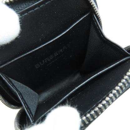 BURBERRY logo coin purse Leather Ladies [Used]