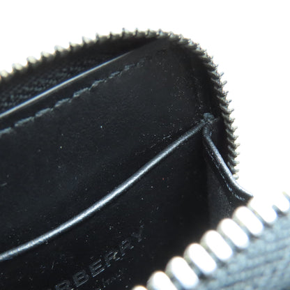 BURBERRY logo coin purse Leather Ladies [Used]