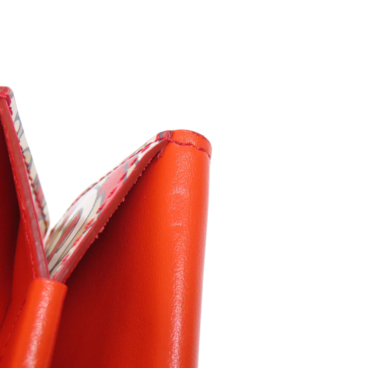 BURBERRY Logo motif Bifold Wallet with Coin Pocket PVC Ladies [Used]