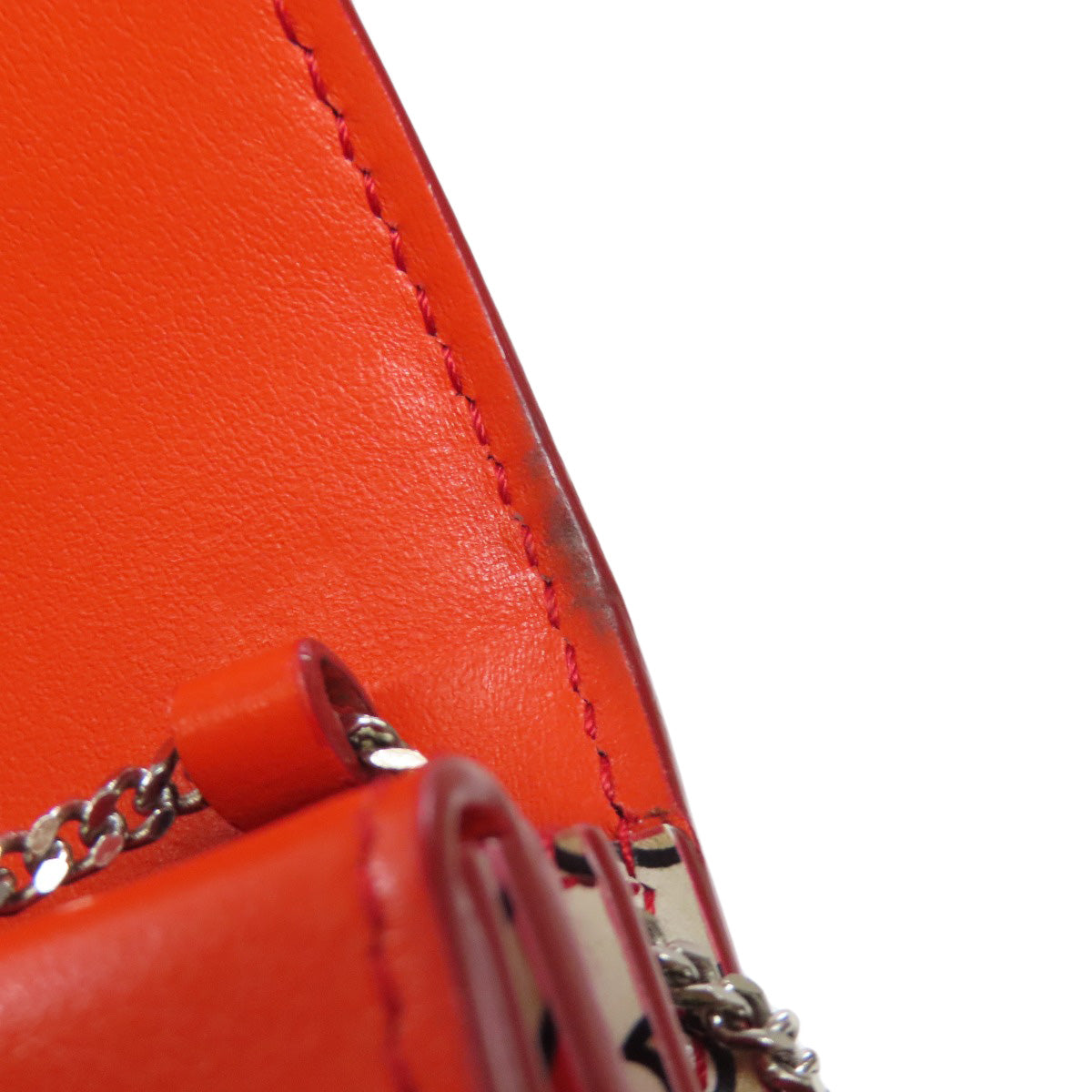 BURBERRY Logo motif Bifold Wallet with Coin Pocket PVC Ladies [Used]