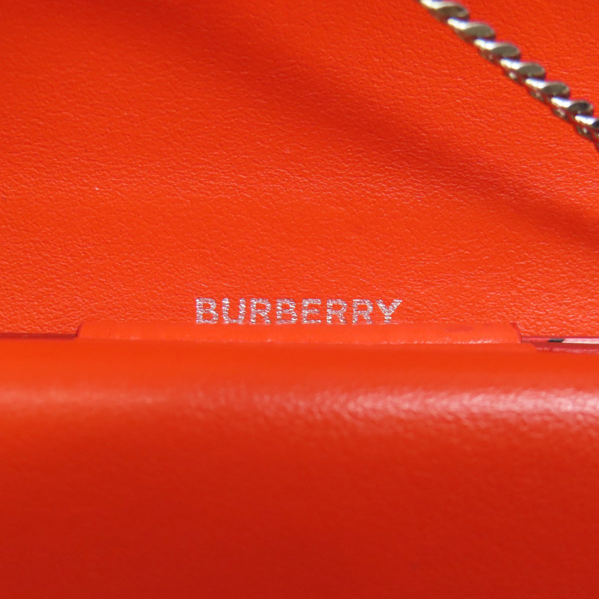 BURBERRY Logo motif Bifold Wallet with Coin Pocket PVC Ladies [Used]