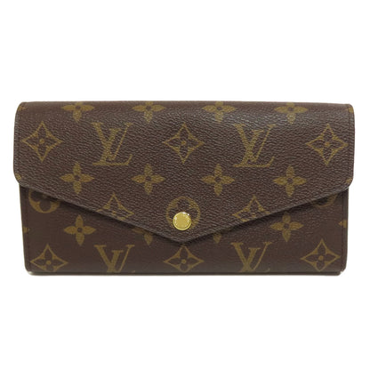 LOUIS VUITTON M60531 Portefeiulle Sarah Long wallet (with coin pocket) Monogram canvas Ladies [Used]