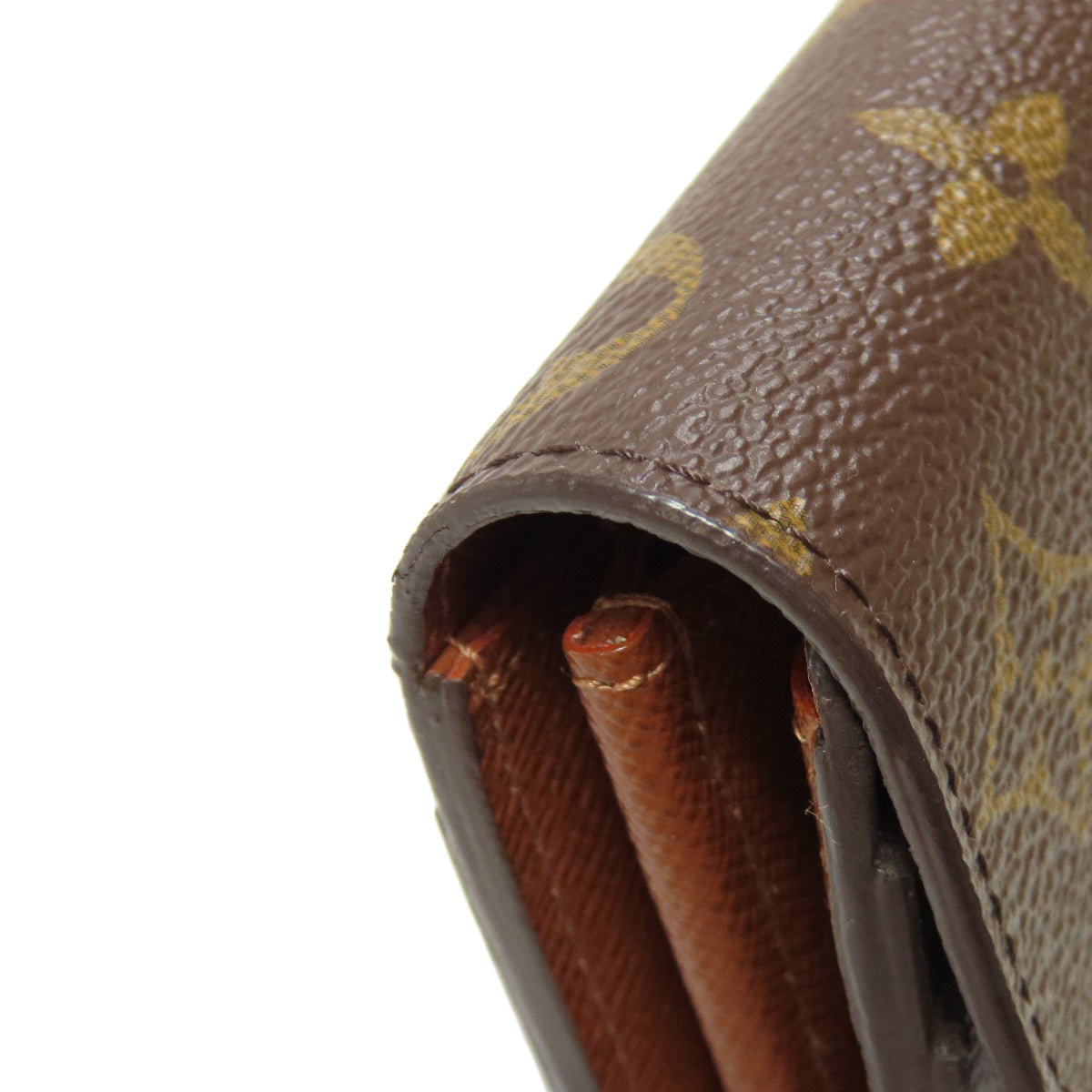 LOUIS VUITTON M60531 Portefeiulle Sarah Long wallet (with coin pocket) Monogram canvas Ladies [Used]