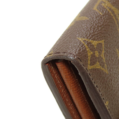 LOUIS VUITTON M60531 Portefeiulle Sarah Long wallet (with coin pocket) Monogram canvas Ladies [Used]