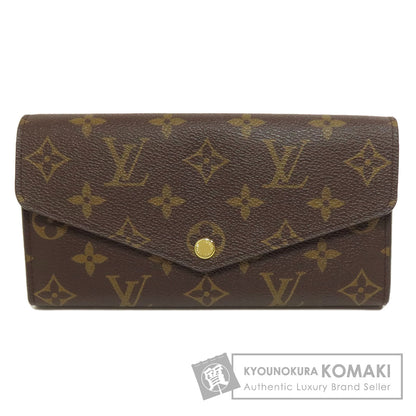 LOUIS VUITTON M60531 Portefeiulle Sarah Long wallet (with coin pocket) Monogram canvas Ladies [Used]
