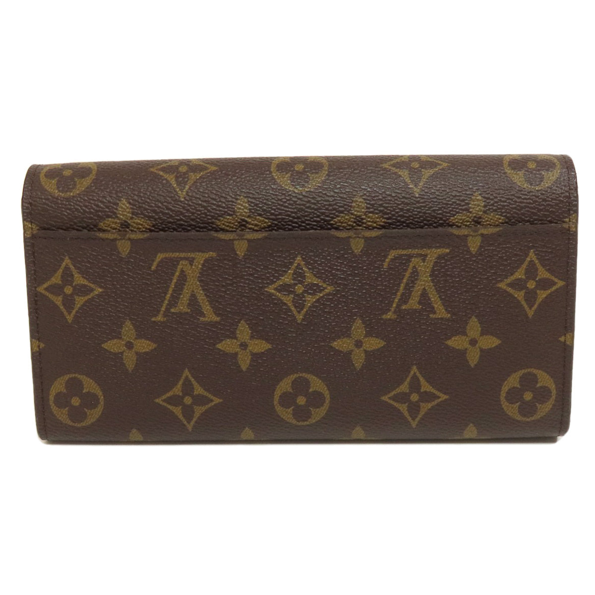 LOUIS VUITTON M60531 Portefeiulle Sarah Long wallet (with coin pocket) Monogram canvas Ladies [Used]