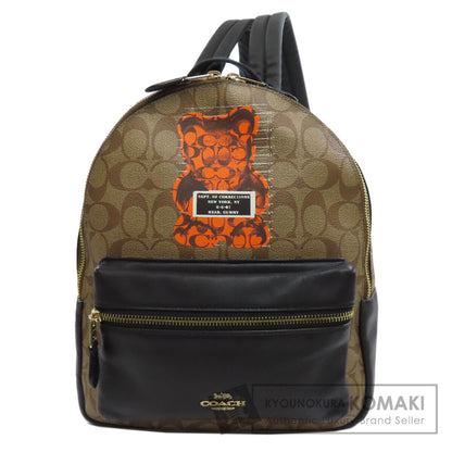 COACH  F76657 Backpack Â· Daypack Gummy Bear Signature PVC Ladies