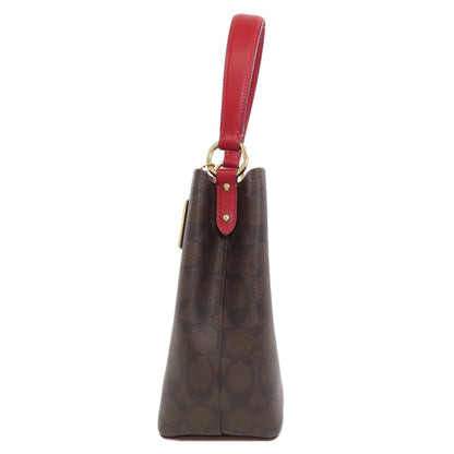 COACH  2312 Handbag Signature 2WAY PVC Ladies