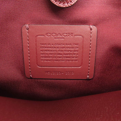 COACH  2312 Handbag Signature 2WAY PVC Ladies