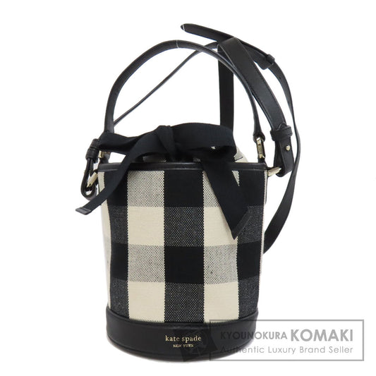 kate spade   Handbag Checkpattern 2WAY Canvas Ladies