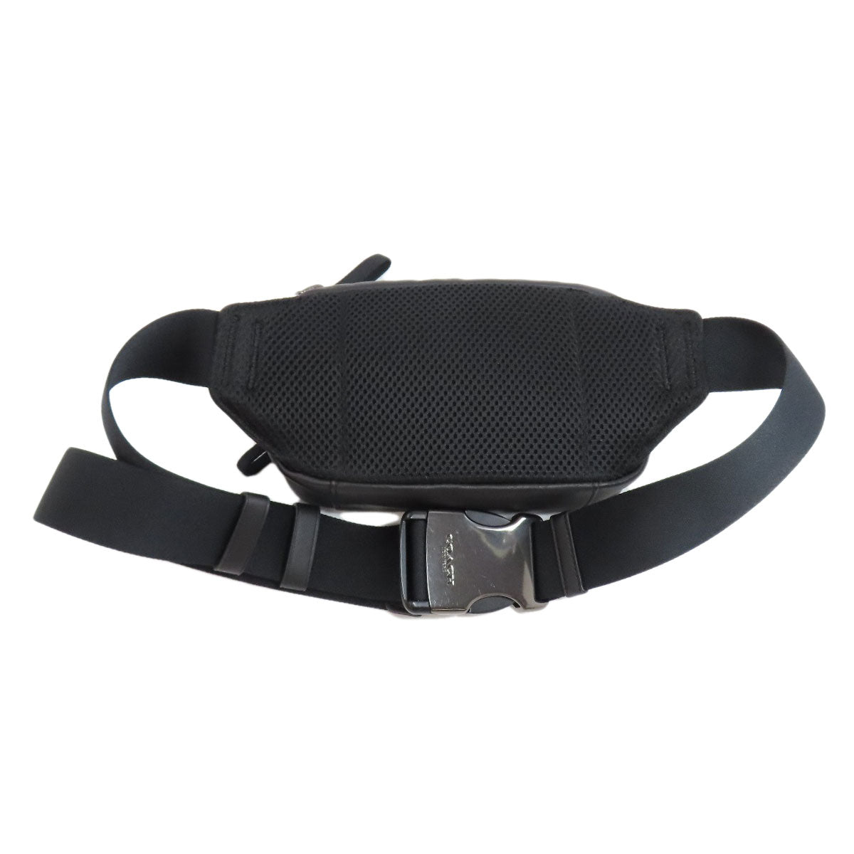 COACH  6786 body bag logo Leather mens
