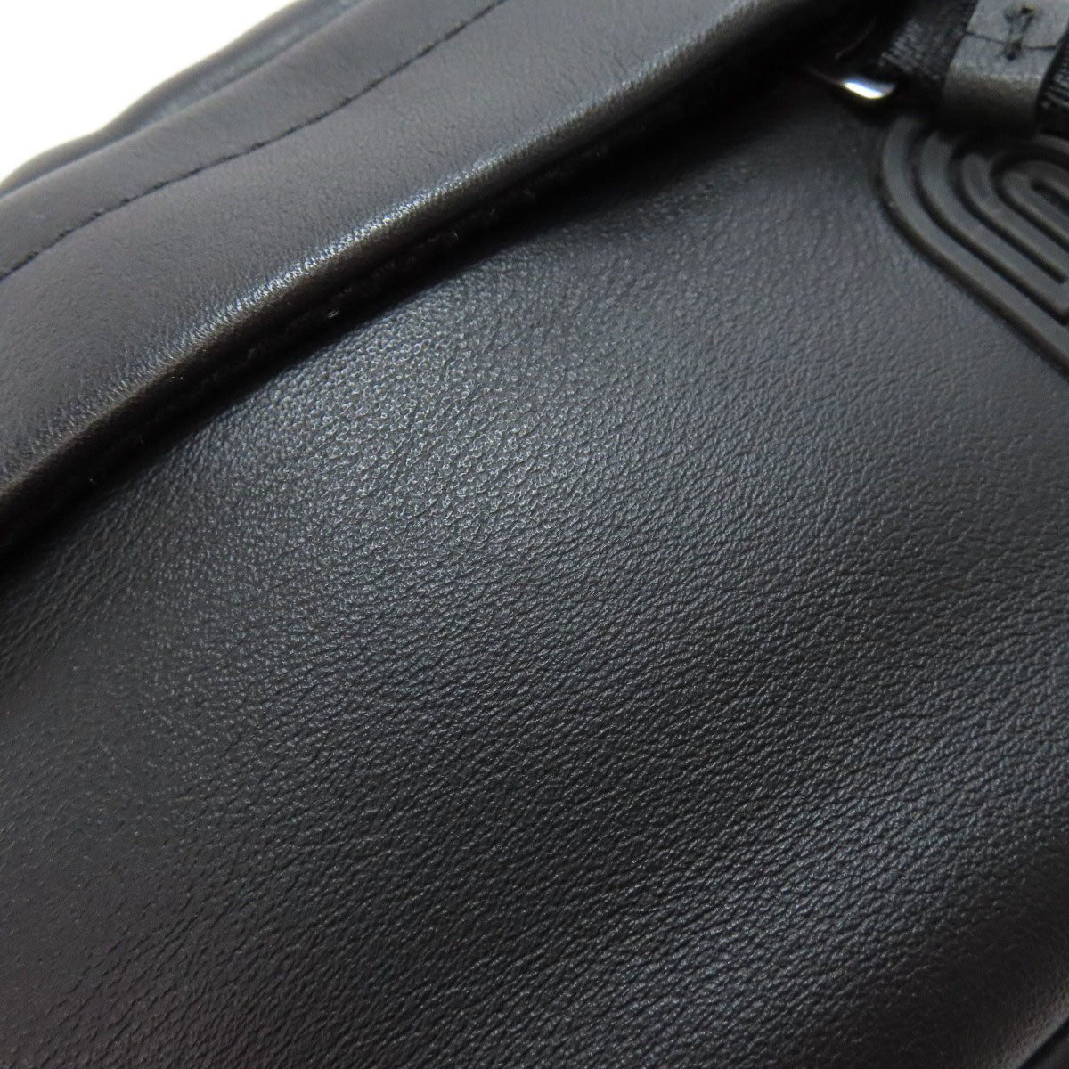 COACH  6786 body bag logo Leather mens