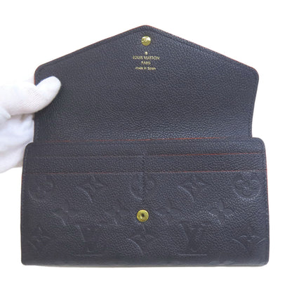 LOUIS VUITTON  M62125 Long wallet (with coin pocket) Portefeiulle Â· Sarah Empreinte Ladies