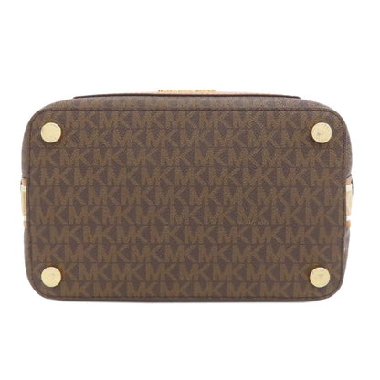 Michael Kors MK Signature 2WAY Handbag PVC Ladies [Used]