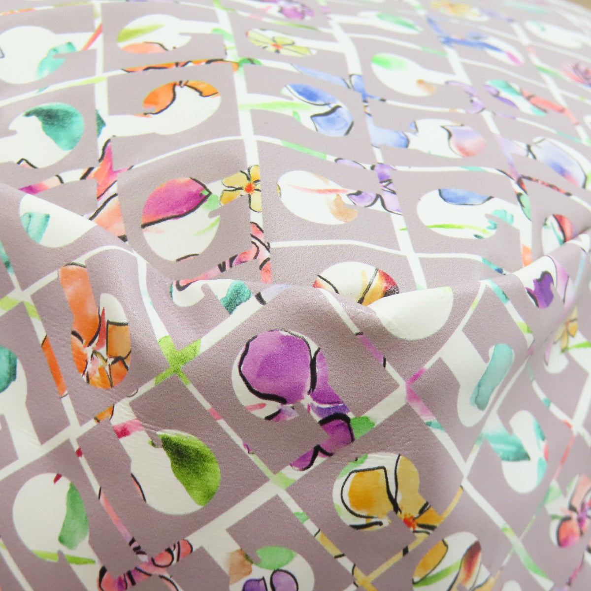 GHERARDINI   Tote Bag Flower motif Polyester Polyurethane coatingLadies