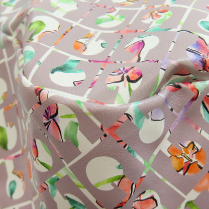 GHERARDINI   Tote Bag Flower motif Polyester Polyurethane coatingLadies
