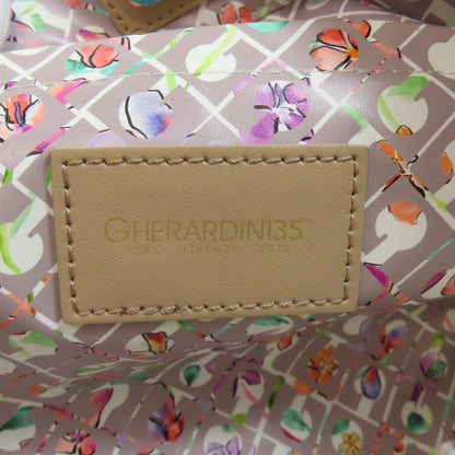 GHERARDINI   Tote Bag Flower motif Polyester Polyurethane coatingLadies