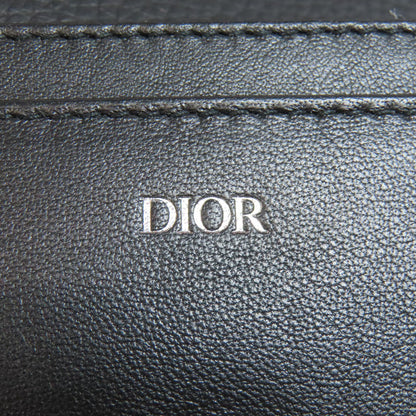 CHRISTIAN DIOR   Card Case logo Leather Ladies