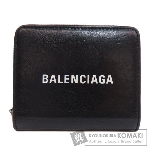 BALENCIAGA 551933 Every day Bifold Wallet with Coin Pocket Leather Ladies [Used]