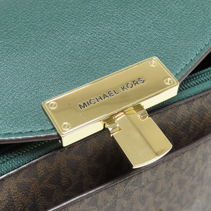 Michael Kors MK Signature Chain Bag Shoulder Bag PVC Ladies [Used]