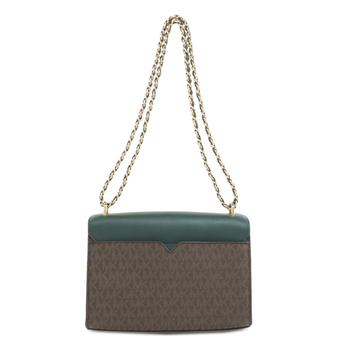 Michael Kors MK Signature Chain Bag Shoulder Bag PVC Ladies [Used]